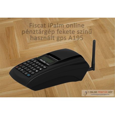 Fiscat iPalm online p nzt rg p fekete sz n haszn lt gps A19